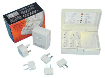 Convertisseur 220v 110v tension adaptateur electrique europe australie afrique asie angleterre chine ECLATS DESTOCKAGE