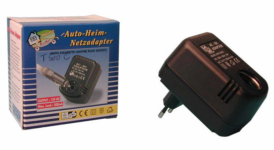 Convertisseur 220v 230v 240v 12v 13.8v 0.5a prise allume cigare adaptateur alimentation transfo ECLATS DESTOCKAGE