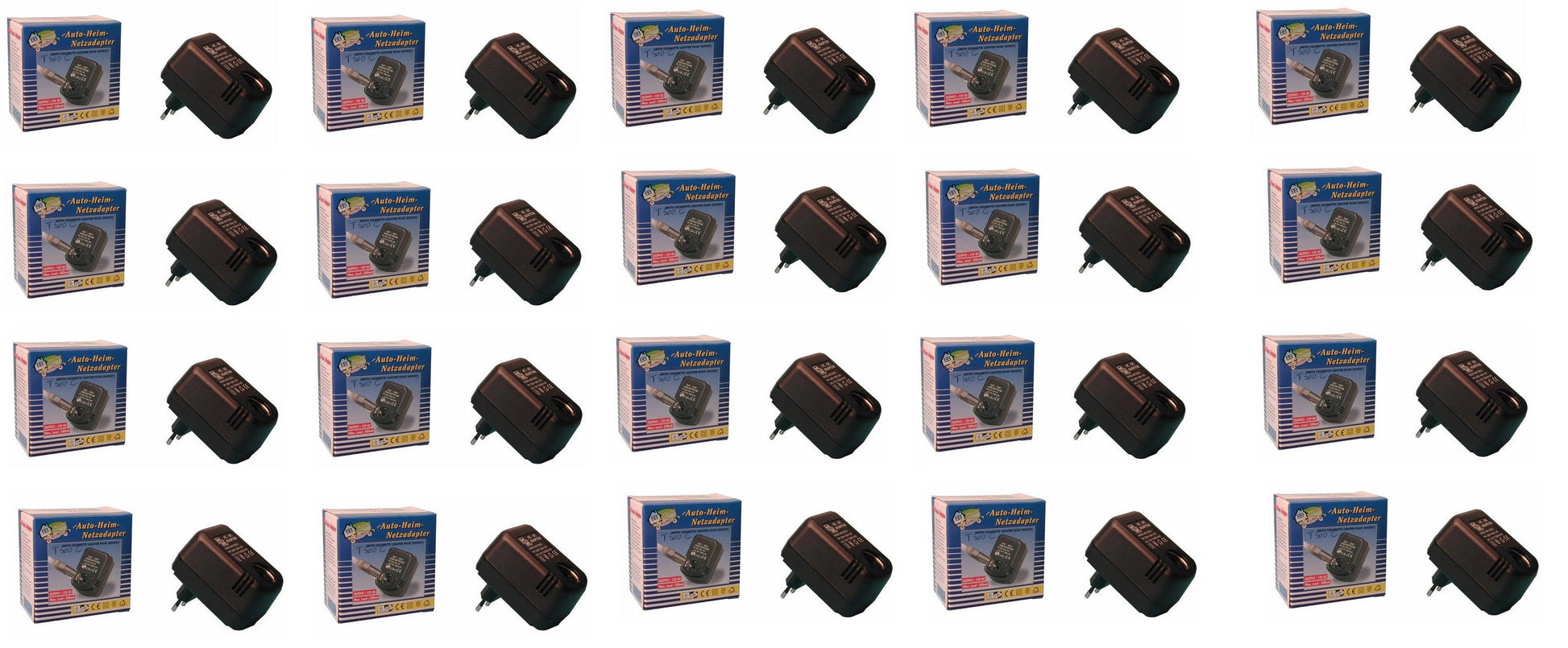 20 Convertisseurs 220v 230v 240v 12v 13.8v 0.5a prise allume cigare adaptateur alimentation transfo ECLATS DESTOCKAGE