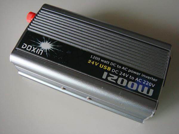 Convertisseur 24v 220v 1000w 1200w 1500w 2000w crete tension 24vcc/220vca 1.2kw 240v alim - ECLATS DESTOCKAGE
