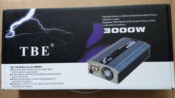 Convertisseur 24v 240v 2.5kw 2500w 3kw 3000w 6000w crete 220v 230v  3500w 4000w 5000w 5500w - ECLATS DESTOCKAGE