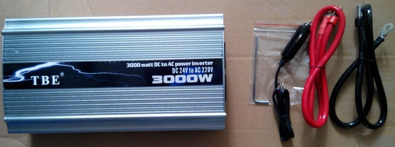 Convertisseur 3000 watt 24 volt 6000w crete 24v 230v 3kw 2500w 3000w 220v 240v 4000w 5000w - ECLATS DESTOCKAGE