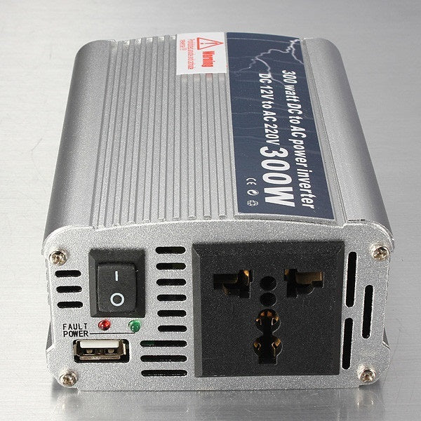 Convertisseur 300w 230v 240v courant sinus modifié 12/220 volts 300 watts - ECLATS DESTOCKAGE
