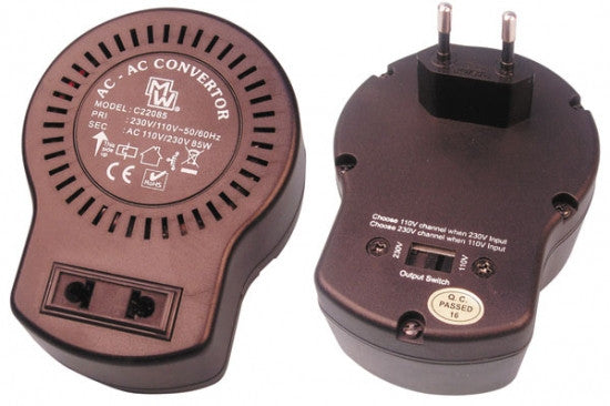 Convertisseur 80w 100w reversible + 2 adaptateurs adaus ada1 - ECLATS DESTOCKAGE