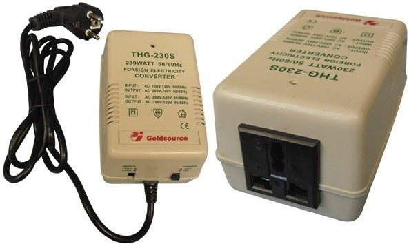 Convertisseur changeur tension 110v 220v et 220 110 200w crête 250w alimentation - ECLATS DESTOCKAGE