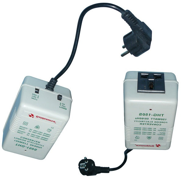 Convertisseur changeur tension electrique reversible 220/110v 150w 210v 100v 220v - ECLATS DESTOCKAGE