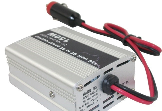 Convertisseur de courant 12 volt en 220 volts 140 watts 12v 220v 150w 200w 250w 230v 240v - ECLATS DESTOCKAGE