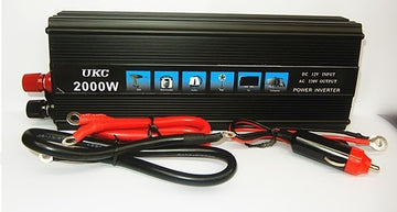 Convertisseur de tension 12v 1500w 2000w 12/220v 230v 240v - ECLATS DESTOCKAGE