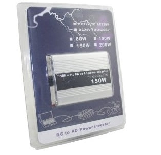Convertisseur de tension 12v 150w 12/220 volts 220v 230v 240v - ECLATS DESTOCKAGE