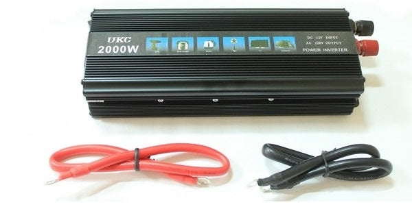 Convertisseur de tension 12v - 220 volts 230v 240v puissance Continue 1500w 2000w 2500w - ECLATS DESTOCKAGE
