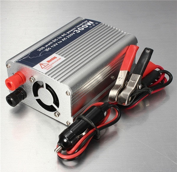 Convertisseur de tension 12v 300w 12/220v 230v 240v - ECLATS DESTOCKAGE