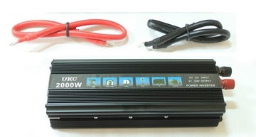 Convertisseur de tension survolteur onduleur 12v 2000w dc 12v 220v 2000w 230v 240v - ECLATS DESTOCKAGE