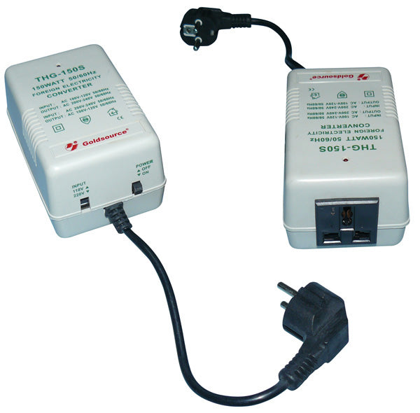 Convertisseur electrique changeur tension reversible 220/110v 150w 210v 100v 220v 110v 230v 115v - ECLATS DESTOCKAGE