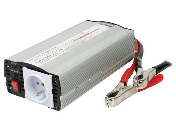 Convertisseur tension alimentation 12v à 15v vers 220v psi600b 600w entrée 12vcc sortie 230vca ECLATS DESTOCKAGE