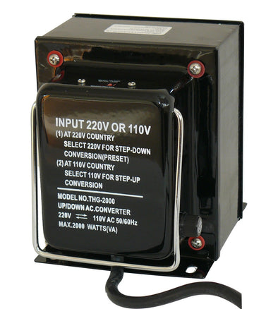Convertisseur tension changeur 220v vers 110v reversible 1500w 1.5kw crete 2000w 110 220 - ECLATS DESTOCKAGE