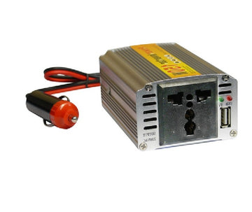 Convertisseur  transformateur 12v 220v 230v 240v 150w 5v 300w usb changeur tension cigare - ECLATS DESTOCKAGE