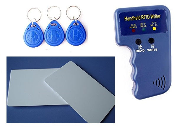 Copieur duplicateur em4100 em4305 T5577 programmateur carte 3 tag RFID 125 KHz + 2 cartes ECLATS DESTOCKAGE