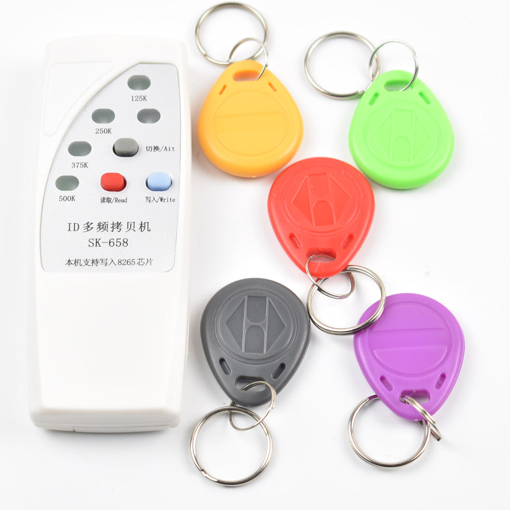Copieur duplicateur em4100 em4305 T5577 programmateur carte proximité tag RFID 125KHz + 5 badges ECLATS DESTOCKAGE