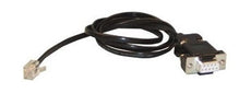 Cordon 0.80m adaptateur rj11 vers rs232 db9 db25
