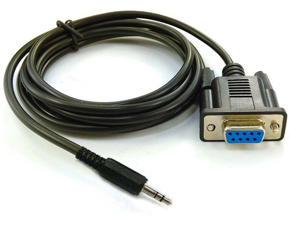 Cordon 1.80m adaptateur jack audio 3.5 vers rs232 cable convertisseur db9 db25 caisse enregistreuse ECLATS DESTOCKAGE