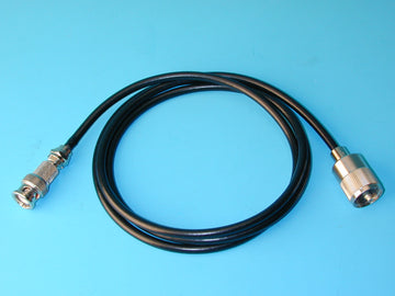 Cordon 50 ohm 1m pl259 mâle vers bnc mâle accessoire transmission alarme radio - ECLATS DESTOCKAGE