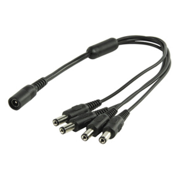 Cordon alimentation 5.5mm 2.1mm répartiteur könig diviseur sec cable10 dc 1 femelle/4 males camera ECLATS DESTOCKAGE
