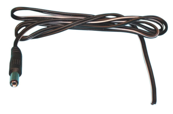 Cordon alimentation electrique jack mâle 5.5 mm x 2.1mm 50cm à souder pour camera ECLATS DESTOCKAGE