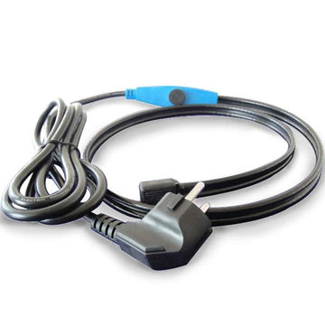 Cordon chauffant anti gel cable electrique 12m shpt-12m canalisation tuyau eau thermostat antigel ECLATS DESTOCKAGE