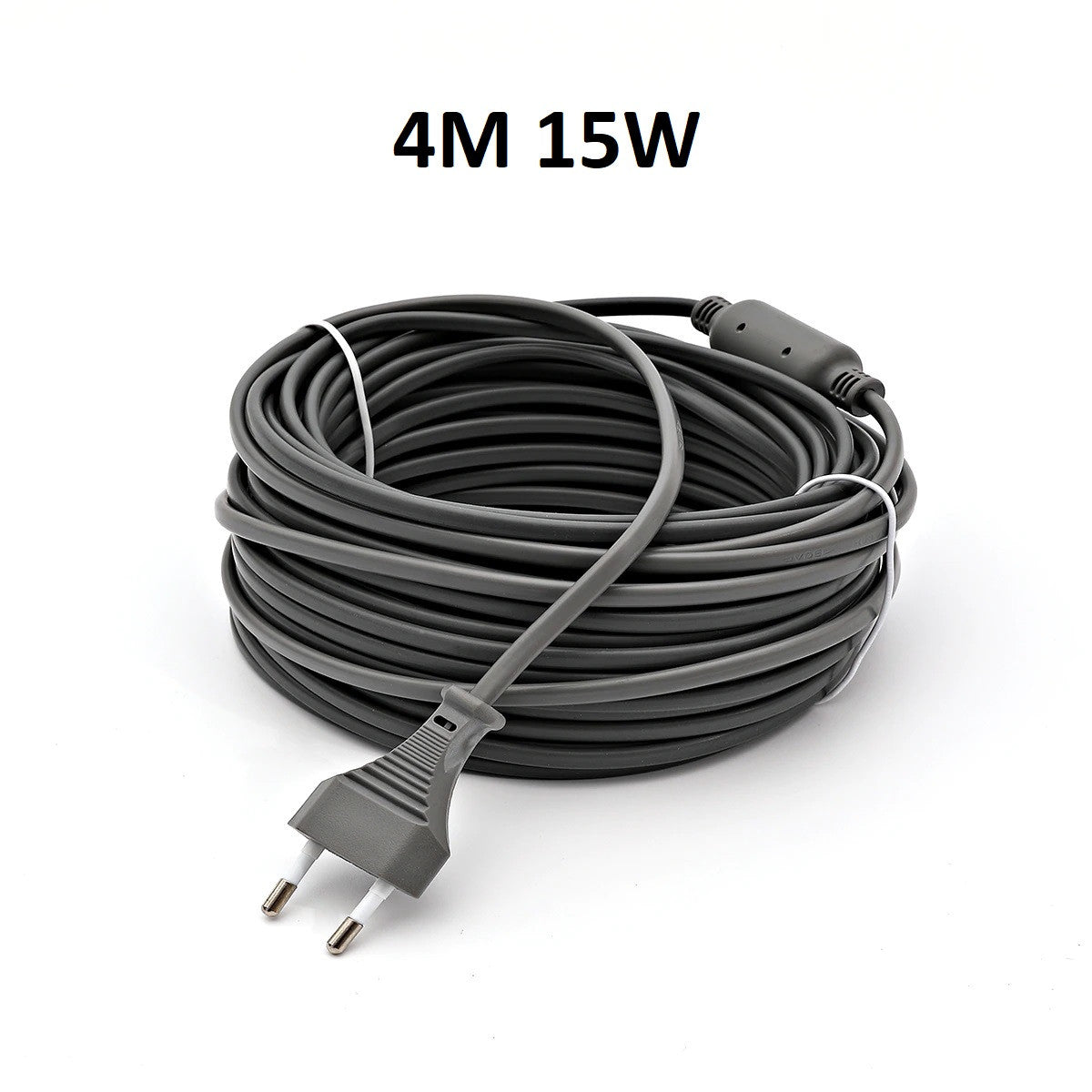 Cordon chauffant anti gel cable electrique 4m canalisation tuyau eau avec thermostat antigel ECLATS DESTOCKAGE