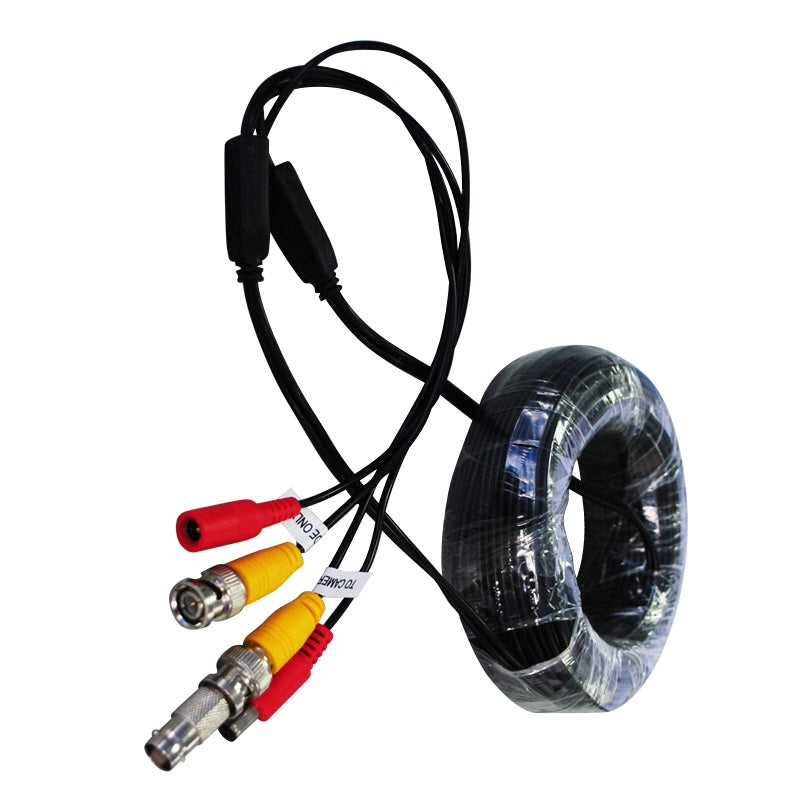 Cordon coaxial rg59 20m 18m sec-cable1020 Cable BNC DC ECLATS DESTOCKAGE