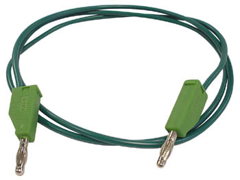 Cordon de mesure fiche banane 4mm vert tlm8v ECLATS DESTOCKAGE