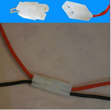 Cordon femelle Tamiya 14awg conncecteur 2 fils batterie 15cm long - ECLATS DESTOCKAGE