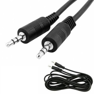 Cordon 1.5m fiche jack stereo male 3,5mm vers fiche jack stéréo mâle 3,5mm ECLATS DESTOCKAGE
