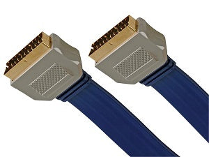 Cordon peritel entierement 5m television avw054 mâle mâle ECLATS DESTOCKAGE