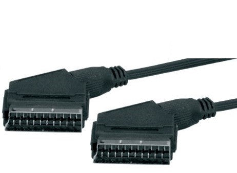 Cordon peritel male male 10m haute qualite hq television connexion tv ECLATS DESTOCKAGE