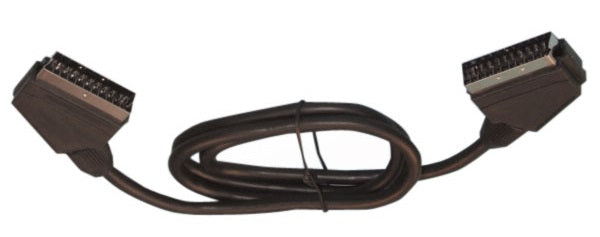 Cordon peritel male male television prise connexion 21 broches 1.2 m ECLATS DESTOCKAGE
