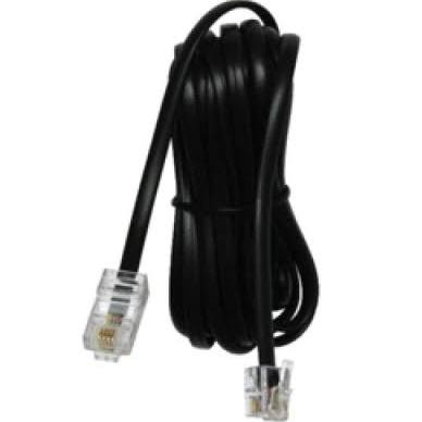 Cordon telephonique 10m rj11 6p4c vers rj45 8p4c hqb-t017/10 fiche cable telephone ECLATS DESTOCKAGE