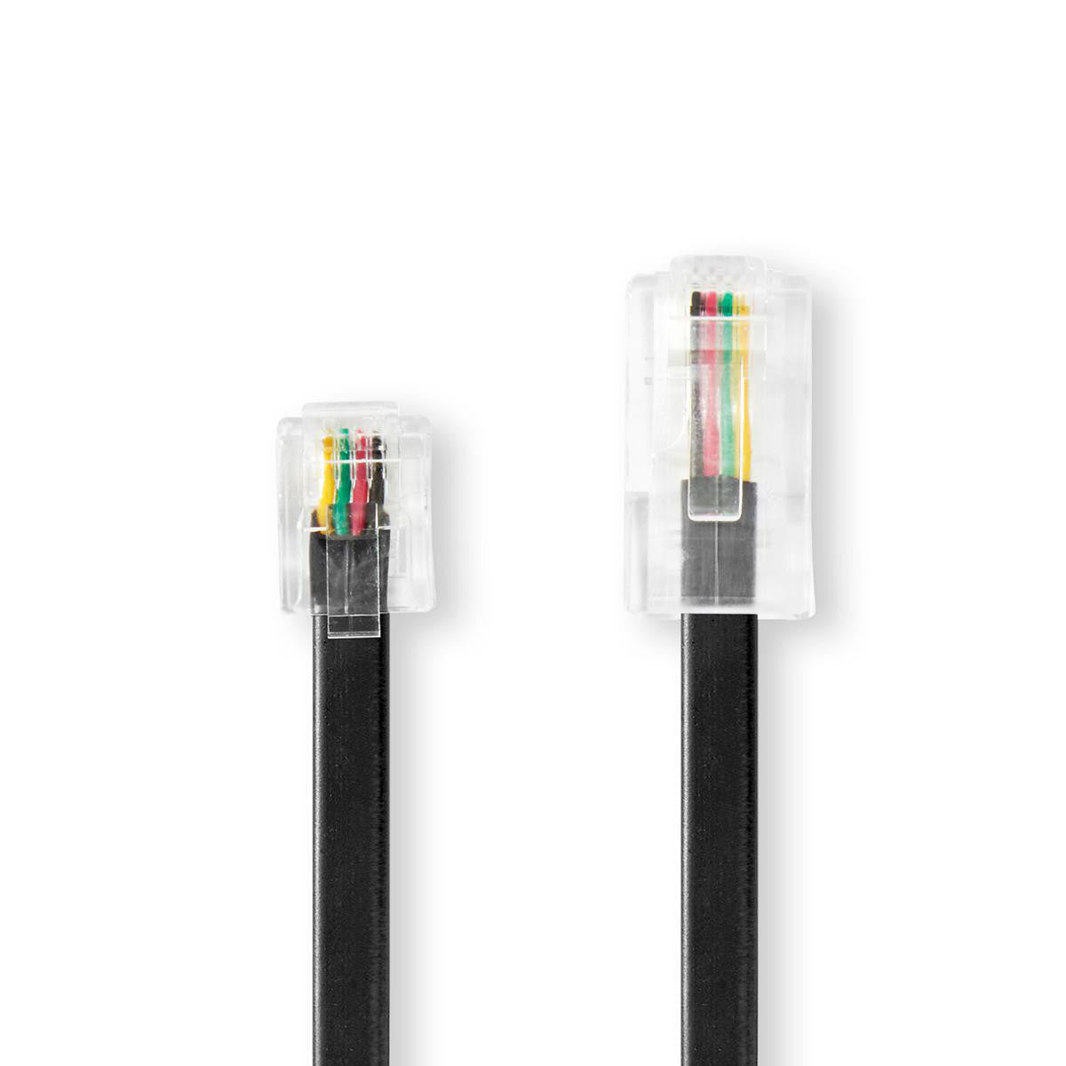 Cordon telephonique 5m rj11 6p4c vers rj45 8p4c hqbf t017 3.0 HQB-T017/3 cable telephone ECLATS DESTOCKAGE
