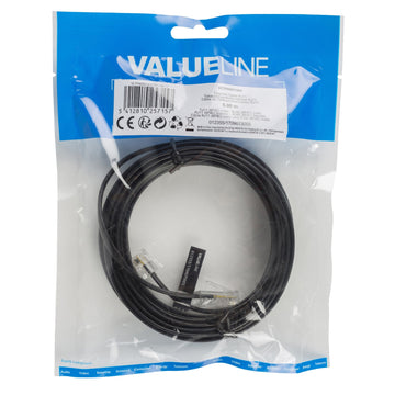 Cordon telephonique 5m rj11 6p4c vers rj45 8p4c fiche cable telephone ECLATS DESTOCKAGE