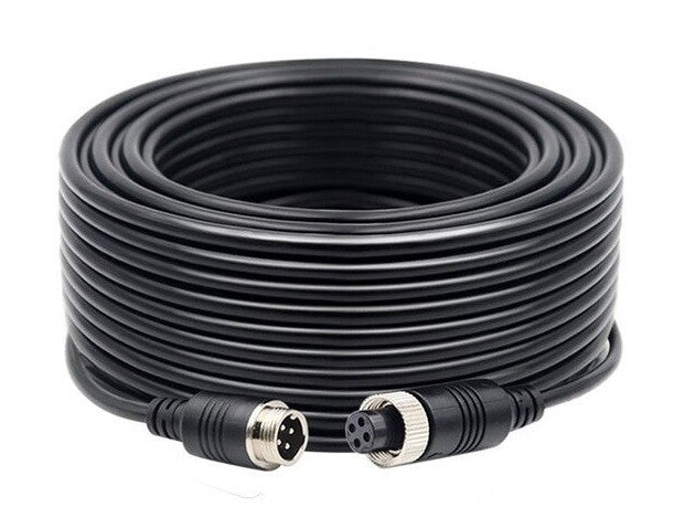 Cordon video 20m 4pin pour systeme surveillamce auto bus camion ECLATS DESTOCKAGE