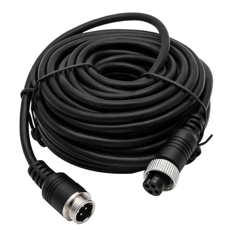 Cordon video 10m 4pin pour systeme surveillamce auto bus camion ECLATS DESTOCKAGE