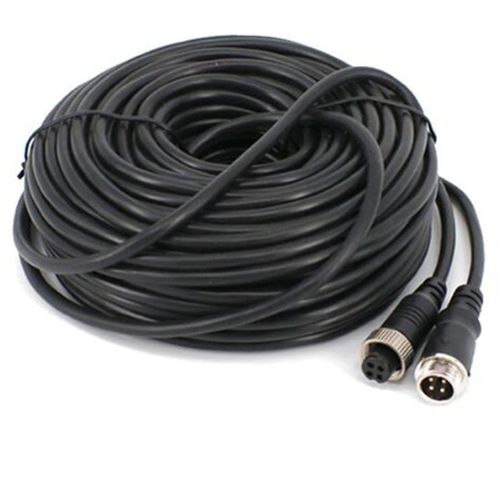 Cordon video 15m 4pin pour systeme surveillamce auto bus camion ECLATS DESTOCKAGE