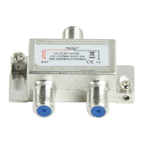 Coupleur découpleur tv satellite uhf vhf fc-comb-sat-kn 860mhz 950 2250mhz pour coupler signal ECLATS DESTOCKAGE
