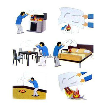Couverture anti-feu camping style ajax aja4001 ECLATS DESTOCKAGE