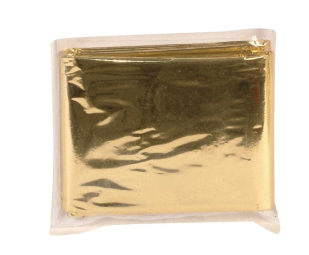 Couverture de survie protection froid chaleur humidite film or resistant securite ECLATS DESTOCKAGE