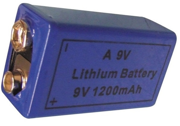 Cr9v batterie au lithium 1200mah pile 6f22 6lf22 am6 6lr61 1604a a9v 522 mn1604 a1604 4022 ECLATS DESTOCKAGE