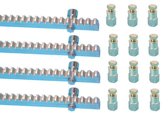 Cremaillere zinguee 4m (30 x 12 mm) 12 supports pour automatisme portail electrique coulissant ECLATS DESTOCKAGE
