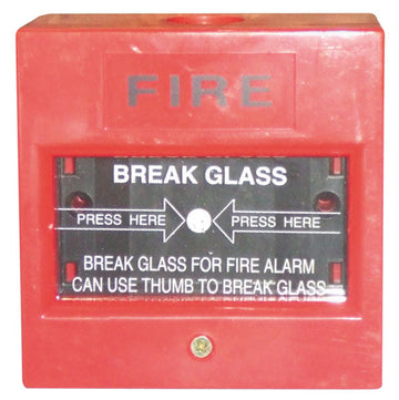 Déclencheur manuel boitier a briser Bouton appel pour centrale alarme incendie pb-911 Break Glass ECLATS DESTOCKAGE