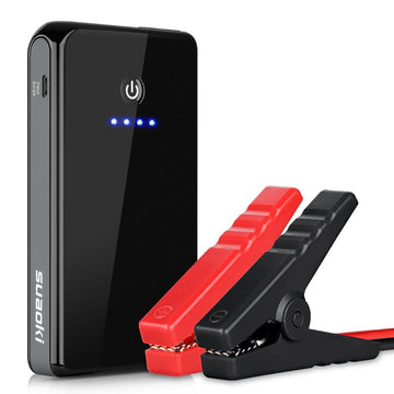 Demarreur de Voiture k12 300a et Batterie Externe 8000mAh Booster de Démarrage auto ECLATS DESTOCKAGE