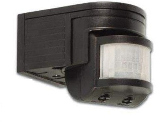 Détecteur 1000w 220v noir crépusculaire detection mouvement volumetrique infrarouge ECLATS DESTOCKAGE